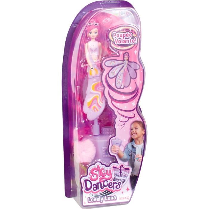 Sky Dancers - LANSAY - Lovely Luna - Flying doll - Ages 6 and up