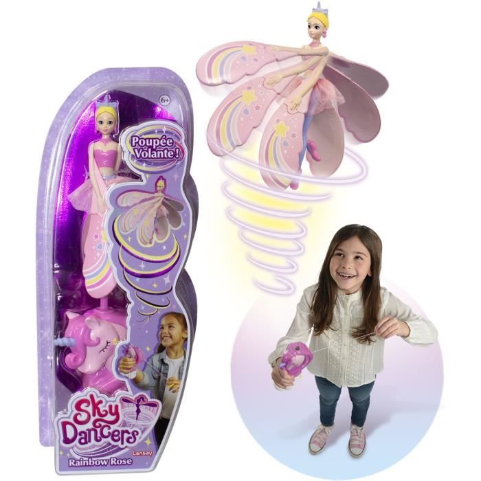 Sky dancers - LANSAY - Rainbow Rose - Flying doll - From 6 years old
