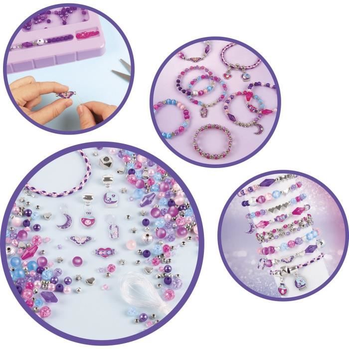 Make It Real - Jewelry Box Crystals of Deluts - Manufacturing of children's jewelry - 8 years old - Lansay