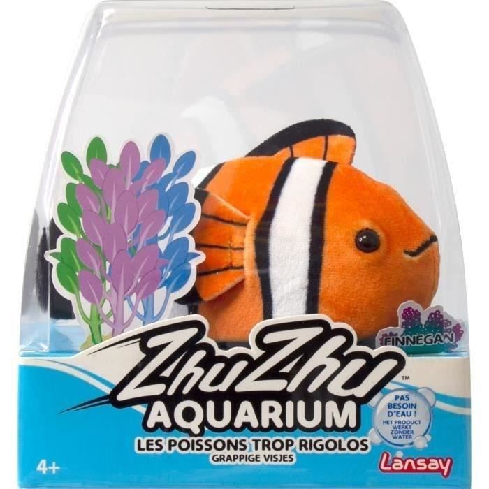 Miniature figurine - LANSAY - 51116 - Zhu Zhu Aquarium - Moon The Clown Fish