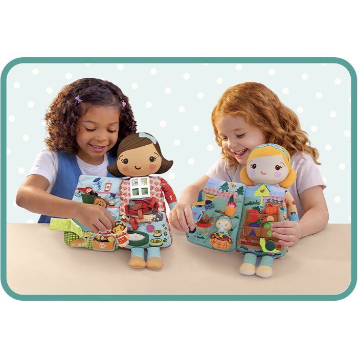 Early Learning Toy - LANSAY - BIZZIKINS - IN THE GARDEN - Educational Doll - Ages 12 months and up