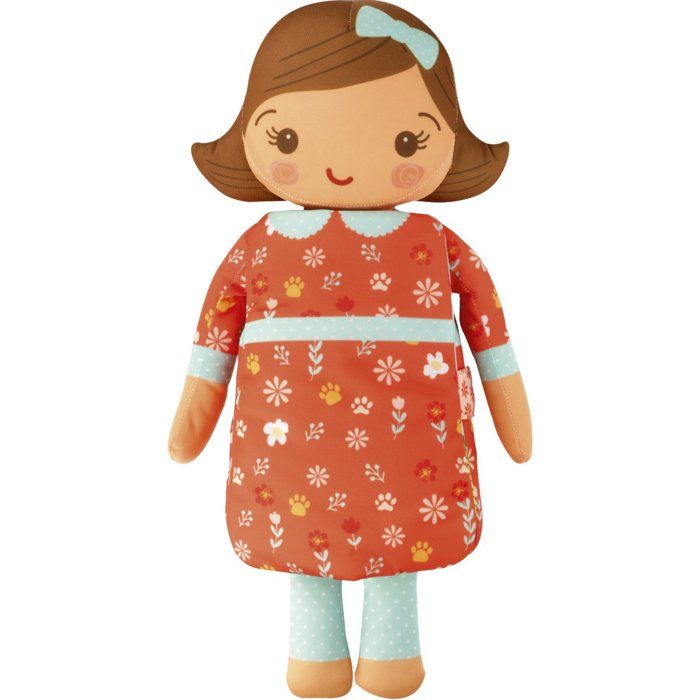 Early Learning Toy - LANSAY - BIZZIKINS - WITH ANIMALS - Educational Doll - Ages 12 months and up