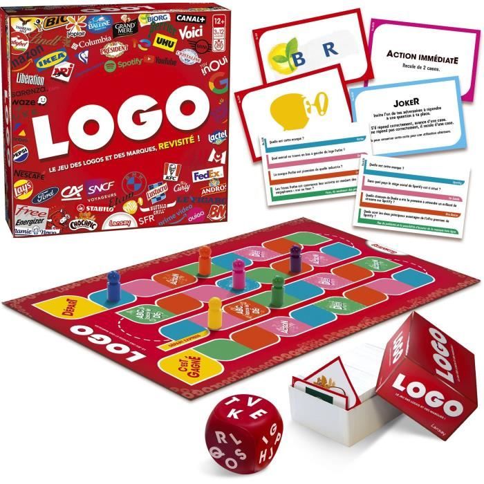 Logo - LANSAY - Board game - 1500 questions - From 12 years old