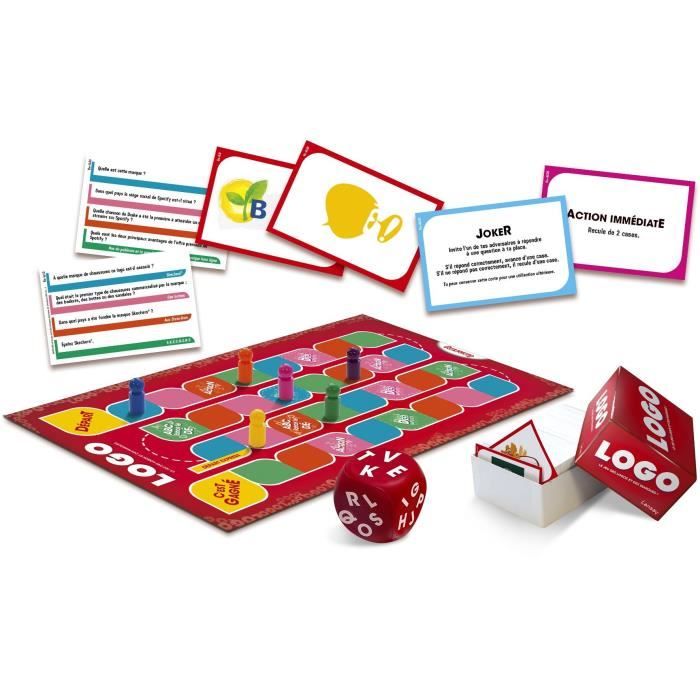Logo - LANSAY - Board game - 1500 questions - From 12 years old