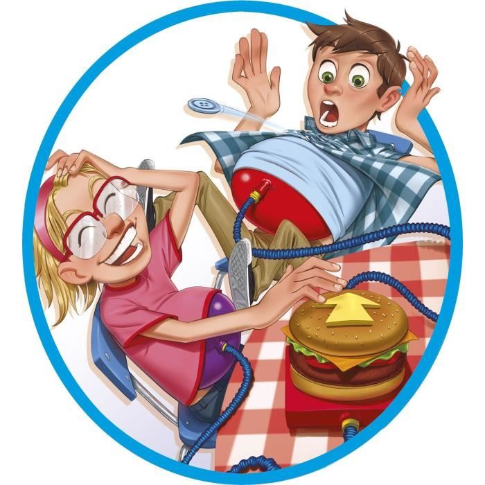 Burger Boom - LANSAY - Inflate the belly - Who will go BOOM? - From 5 years old