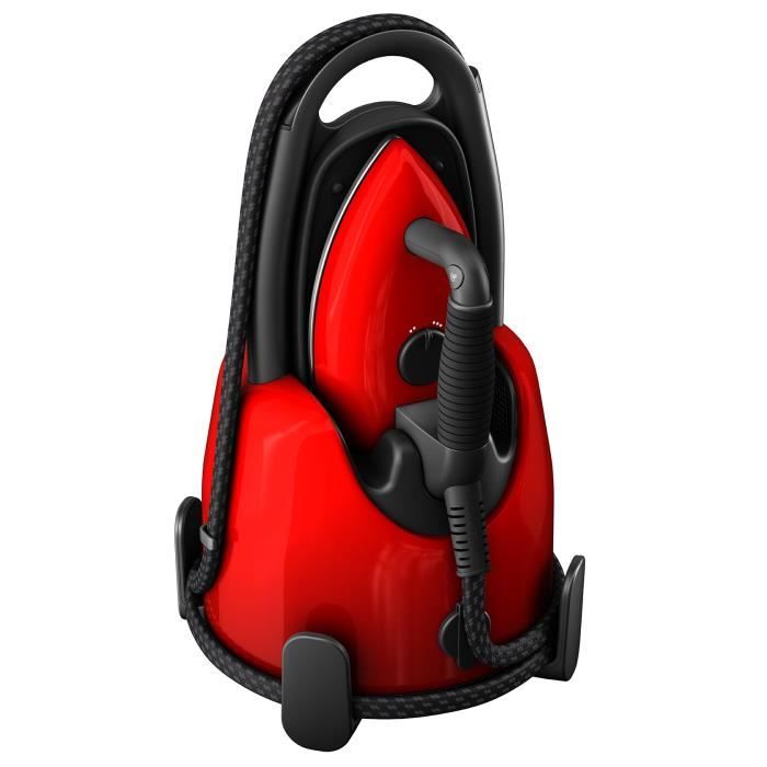 Laurastar Lift Original Red - 3in1 Nomadic Steam Station, Irons, Smoothes and Purifies Your Textiles, Hygienic Steam, Design, Res