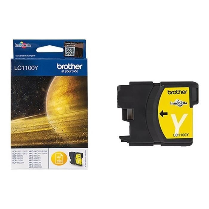 Brother LC1100Y Yellow Ink Cartridge