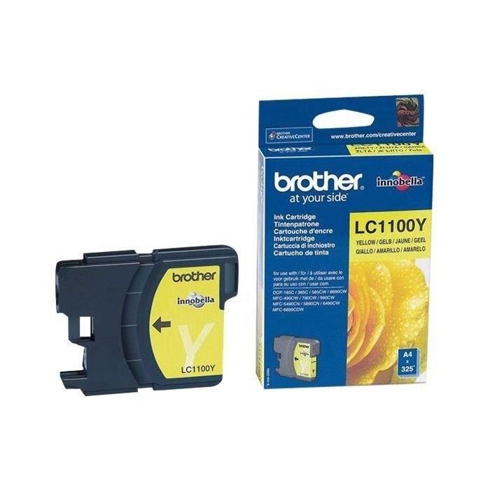 Brother LC1100Y Yellow Ink Cartridge