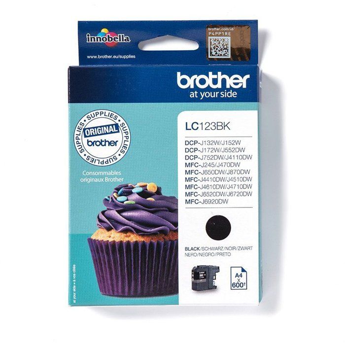 Brother LC123BK Black Cartridge