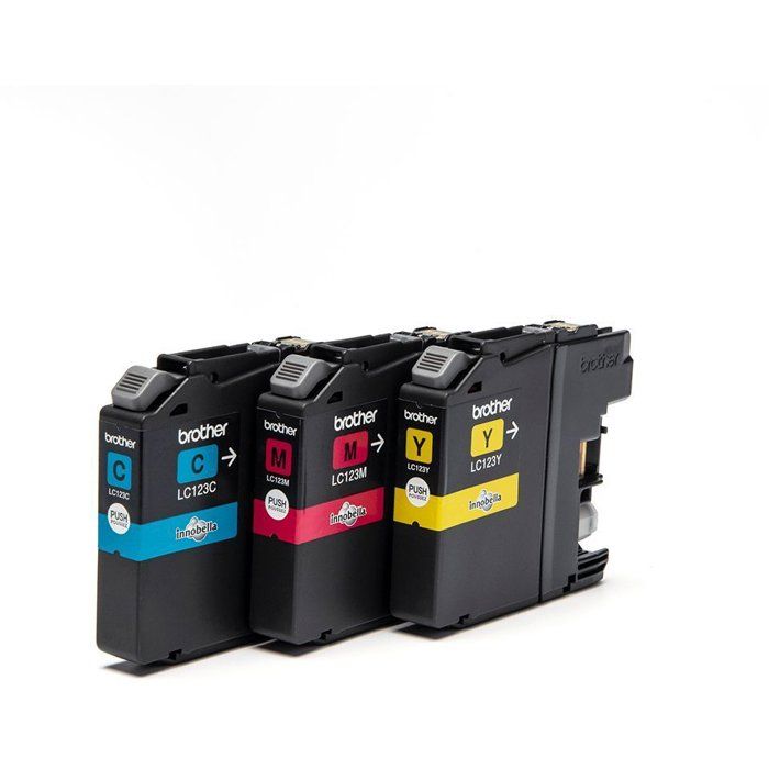 Brother LC123RBWBP Color Ink Cartridge