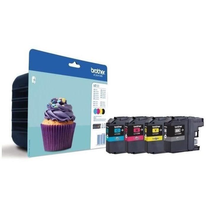 Brother LC123VALBP Multipack Ink Cartridges ...