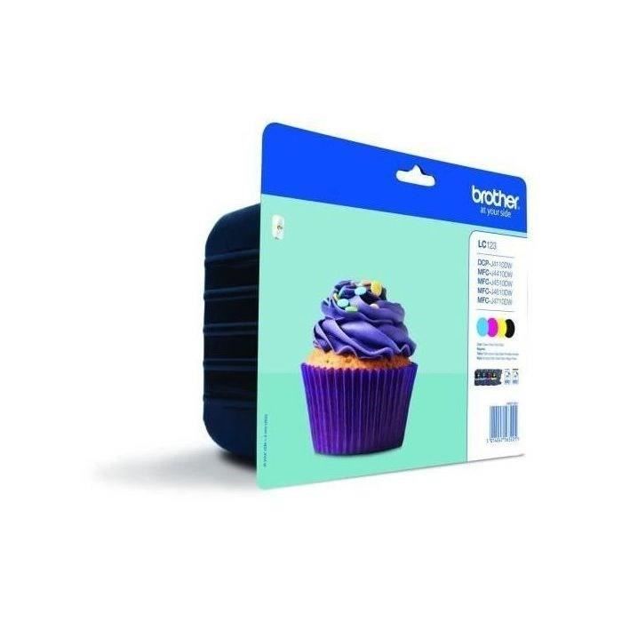 Brother LC123VALBP Multipack Ink Cartridges ...