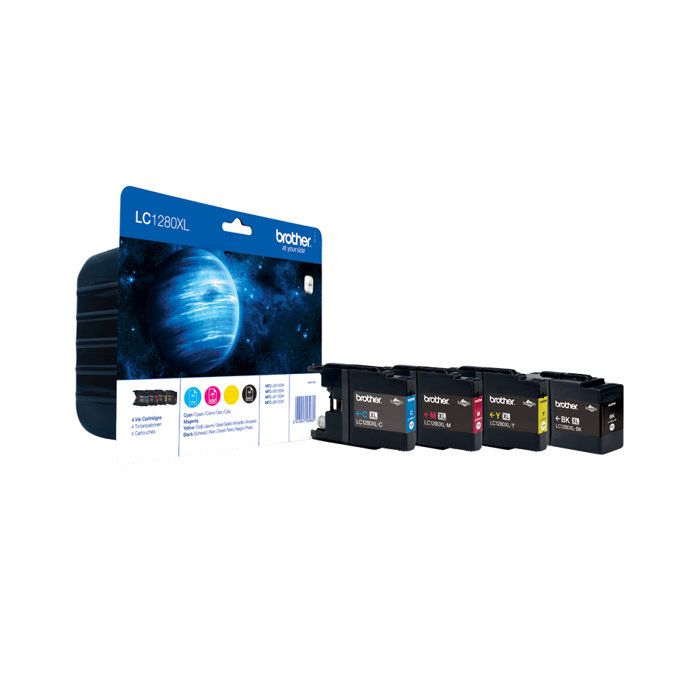 Brother LC1280XL Multipack Color Ink Cartridges