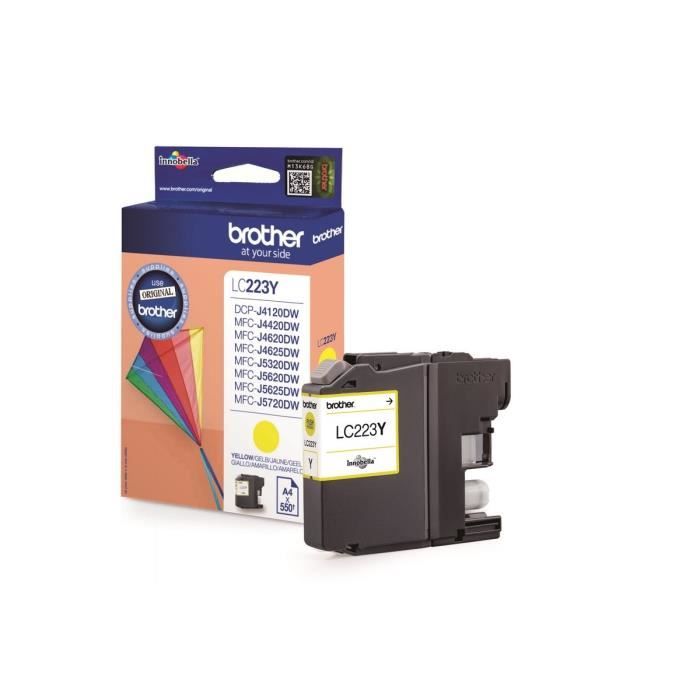 Brother LC223Y Yellow Ink Cartridge