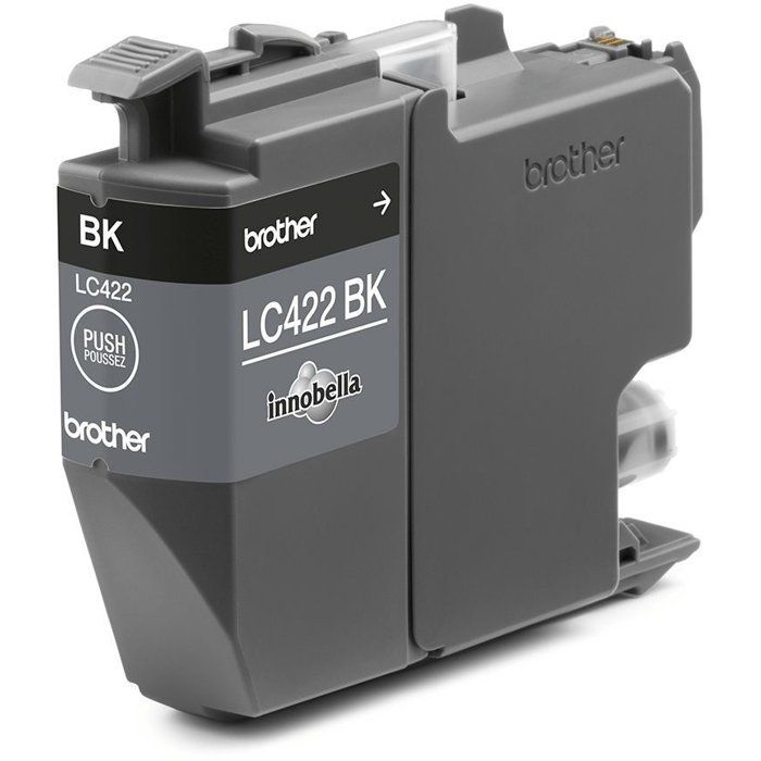 Cartridge LC422BK - BROTHER - Black 550p - For Business Smart MFC-J5340DW, MFC-J5345DW, MFC-J5740DW, MFC-J6540DW and MFC-J6940DW