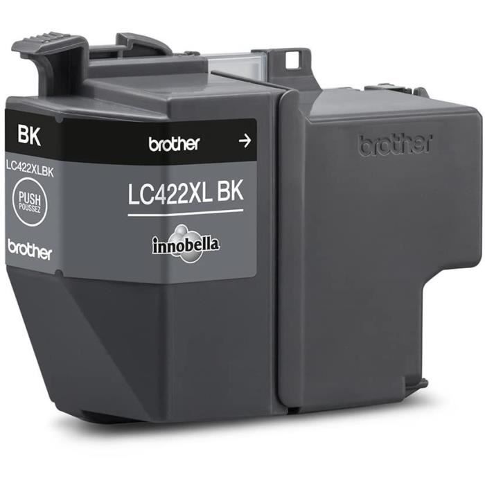 Cartridge LC422XLBK - BROTHER - Black - 3000p - For Business Smart MFC-J5340DW, MFC-J5345DW, MFC-J5740DW, MFC-J6540DW and MFC-J6940DW