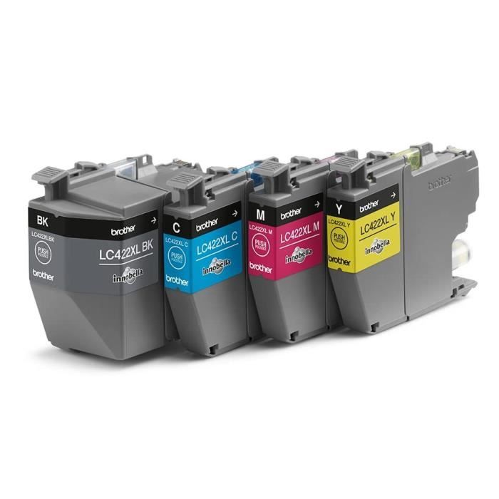 Pack of 4 cartridges LC422XLVAL - BROTHER - For Business Smart MFC-J5340DW, MFC-J5345DW, MFC-J5740DW, MFC-J6540DW and MFC-J6940DW