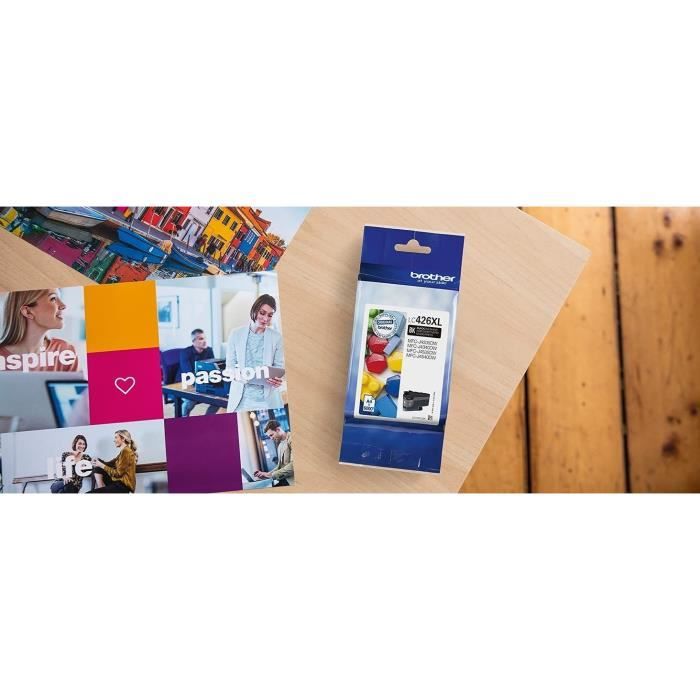 LC426XLBK Ink Cartridge - BROTHER - 6000 page High Yield Black - For MFC-J4340DW, MFC-J4540DW and MFC-J4540DWXL
