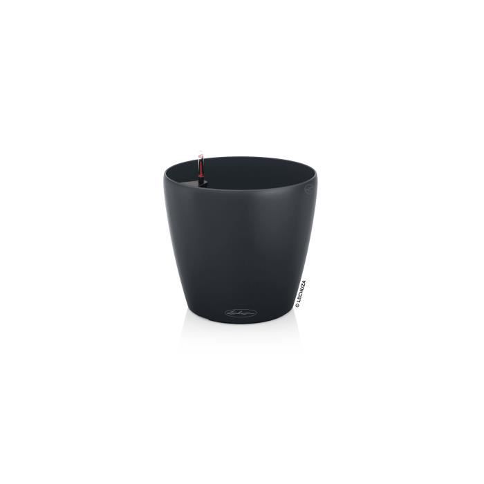 LECHUZA Jardiniere Classico Color 28 ALL-IN-ONE Slate 13204