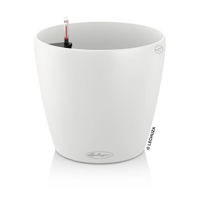 LECHUZA Jardiniere Classico Color 43 ALL-IN-ONE White 13230