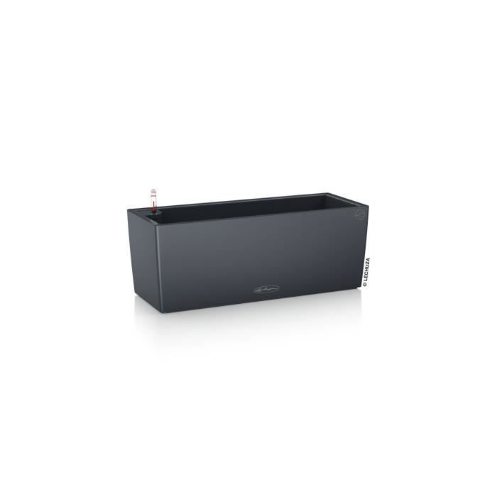 Planter - Lechuza UK - Balconera Color 50 - Slate - Rectangular - With water reserve