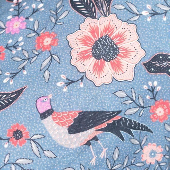 Bed set - TODAY SUNSHINE - 240x220 cm - 2 people - Floral print cotton