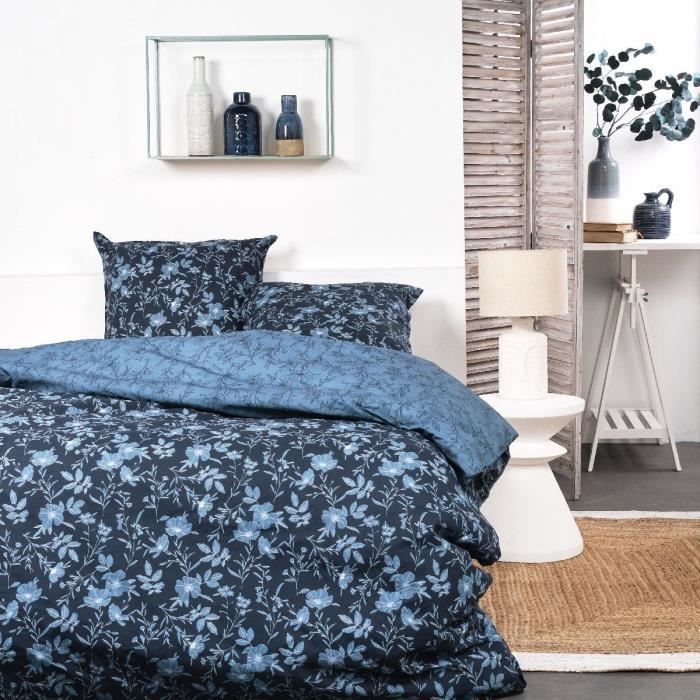 Bed set - TODAY SUNSHINE - 240x260 cm - 2 people - Floral print cotton