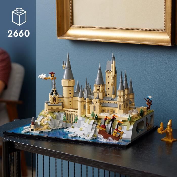 LEGO Harry Potter 76419 Hogwarts Castle and Grounds, Model Building for Adults, Including Iconic Locations