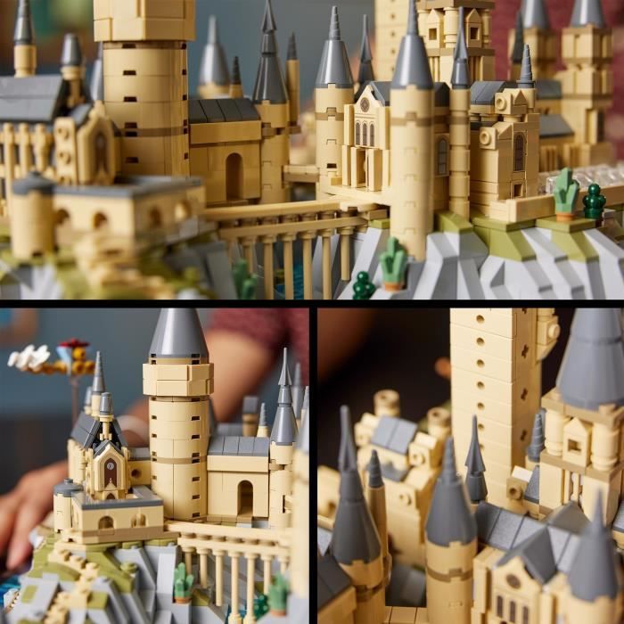 LEGO Harry Potter 76419 Hogwarts Castle and Grounds, Model Building for Adults, Including Iconic Locations