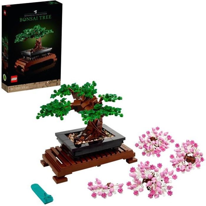 LEGO Creator Expert 10281 Bonsai Creative Hobby for Adults, DIY Botanical Decorating Kit