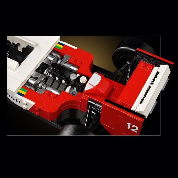 LEGO Icons 10330 McLaren MP4/4 and Ayrton Senna, Model Car Set for Adults