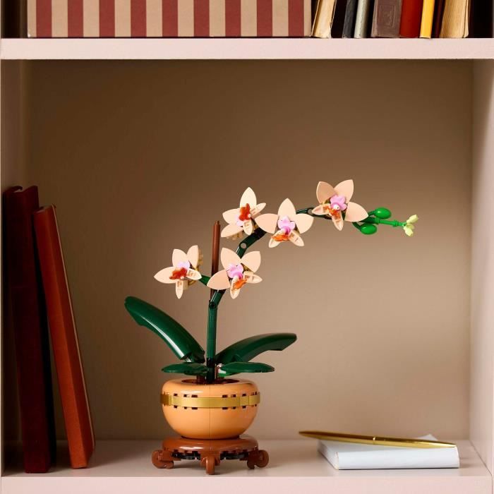 LEGO Botany 10343 Orchid Miniature - Artificial Flowers - Gift Idea for Women