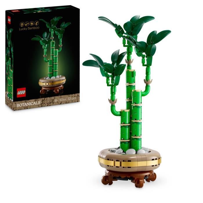 LEGO Botany 10344 Lucky Bamboo - Artificial Plant and Home Decor