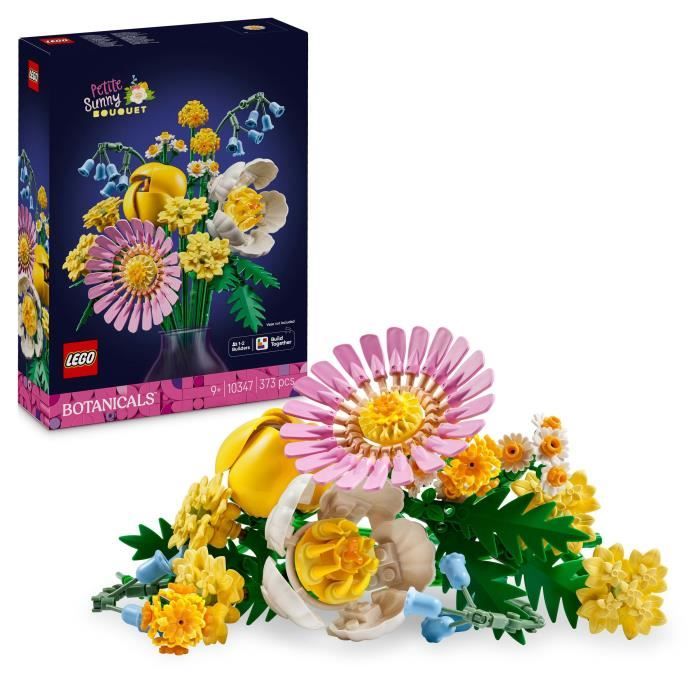 LEGO Botany 10347 Sunny Bouquet, Artificial Flowers, Ages 9+