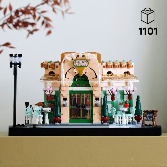 LEGO Icons 10362 French Cafe - Parisian Shelf Decoration - Adult Set