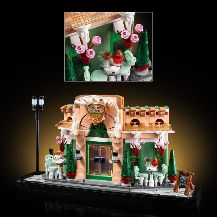 LEGO Icons 10362 French Cafe - Parisian Shelf Decoration - Adult Set