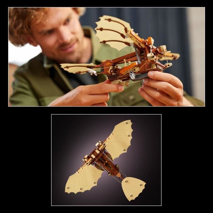 LEGO Icons 10363 Leonardo da Vinci's Flying Machine - Decoration for adults