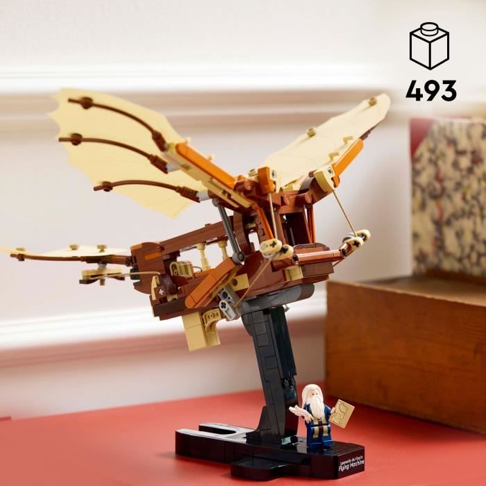 LEGO Icons 10363 Leonardo da Vinci's Flying Machine - Decoration for adults