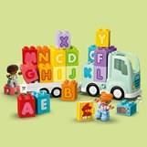 LEGO 10421 DUPLO My Town Alphabet Truck, Alphabet Learning Toy for Children Ages 2 and Up
