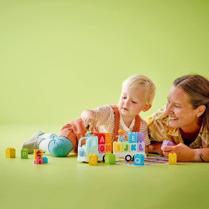 LEGO 10421 DUPLO My Town Alphabet Truck, Alphabet Learning Toy for Children Ages 2 and Up