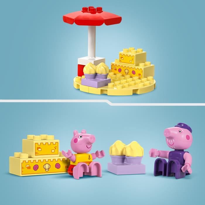 LEGO DUPLO 10432 Peppa Pig's Boat Trip - Toddler Bath Playset
