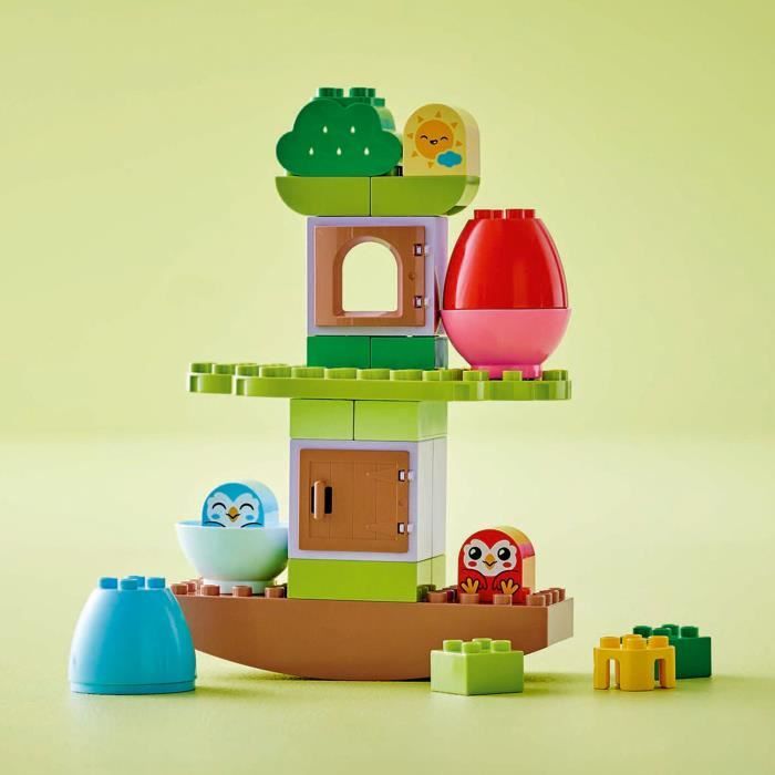 LEGO DUPLO My First 10440 Swinging & Stacking Tree - Interactive Toy for Babies