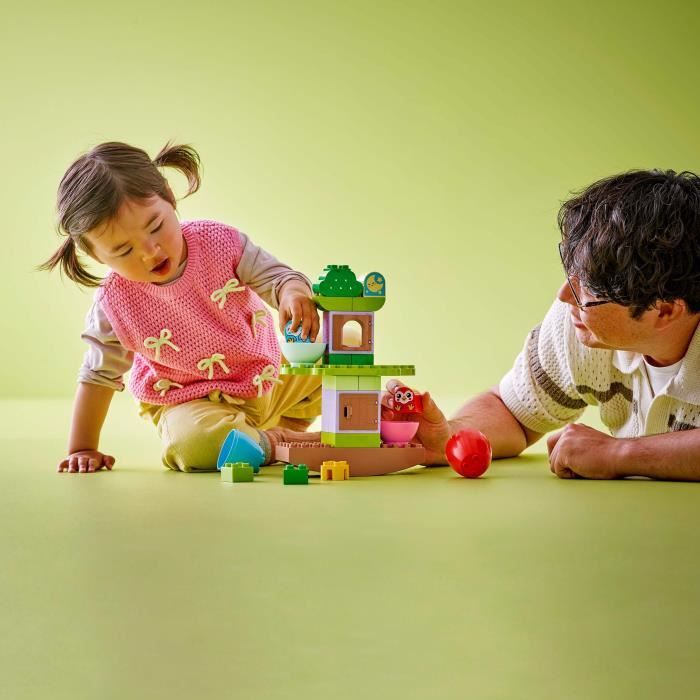 LEGO DUPLO My First 10440 Swinging & Stacking Tree - Interactive Toy for Babies