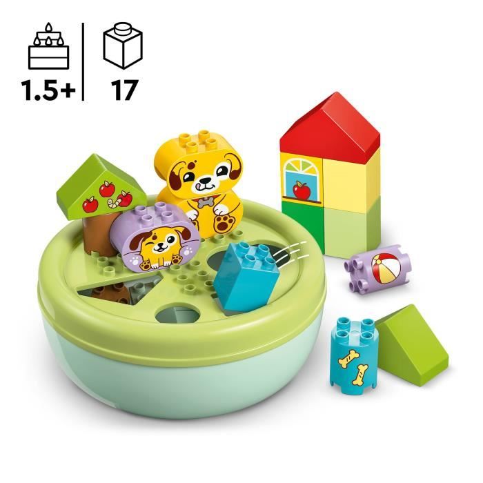 LEGO DUPLO My First 10441 Shape Sorter: Puppy House - Early Development Game for 18 Months
