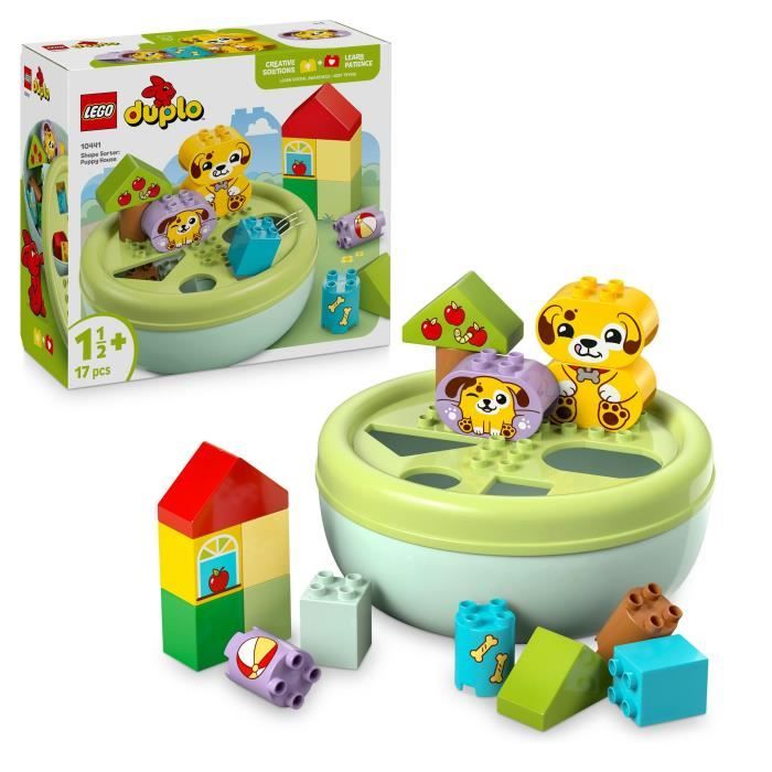 LEGO DUPLO My First 10441 Shape Sorter: Puppy House - Early Development Game for 18 Months