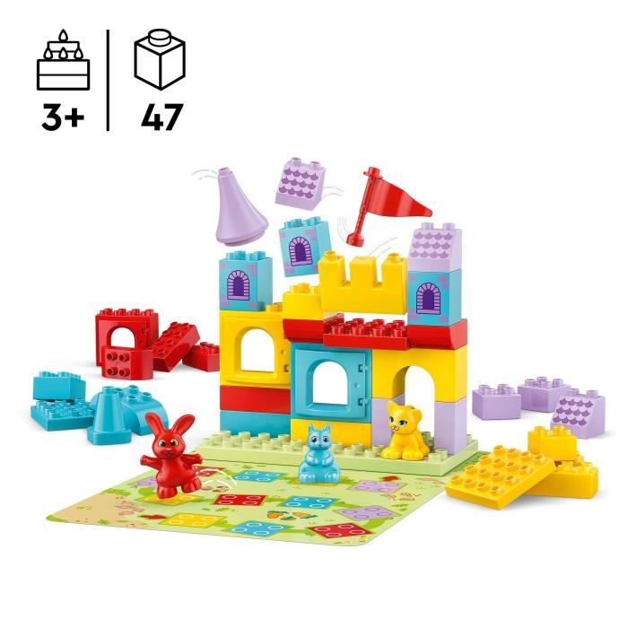 LEGO DUPLO 10450 Hopsy's Castle Playset - Building Toy for 3 Year Olds with Animals