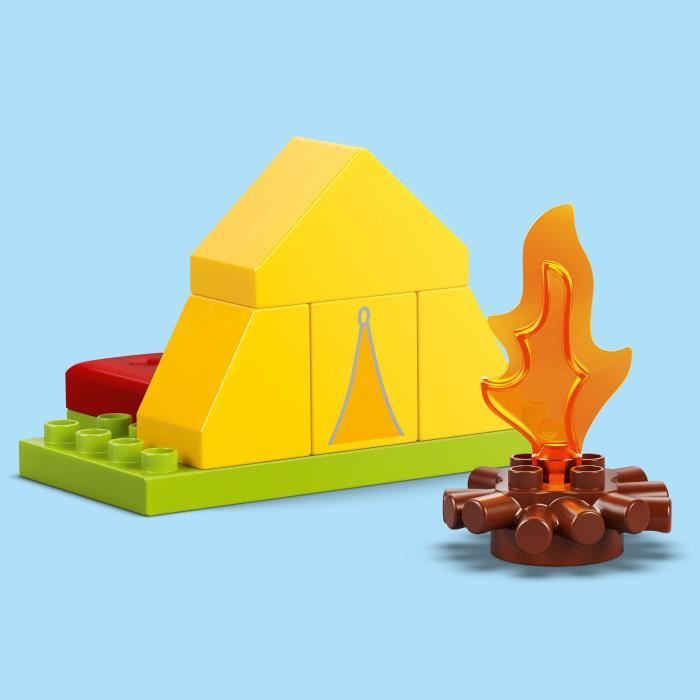 LEGO DUPLO Peppa Pig 10452 Camping Holiday - Building Game for 2 Year Olds