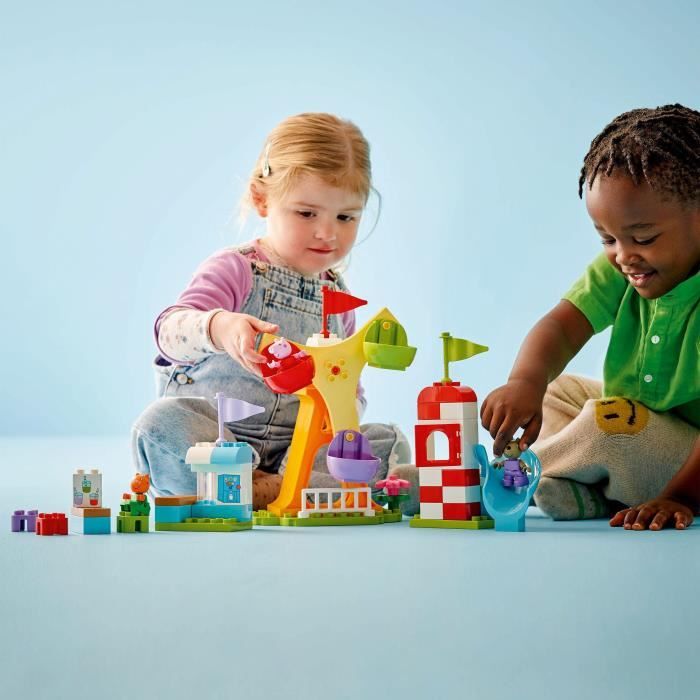 LEGO DUPLO Peppa Pig 10453 Funfair - Building game for children from 2 years old