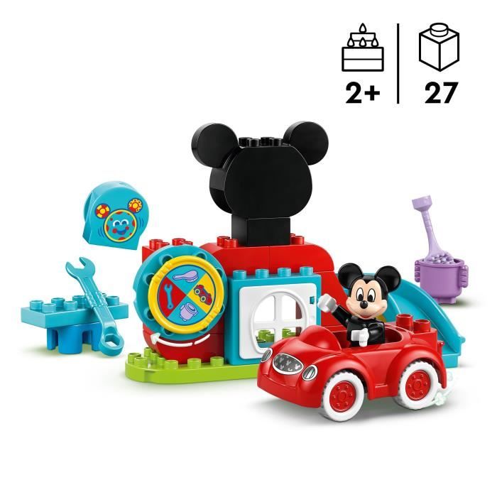 LEGO DUPLO | Disney 10454 Mickey's House and Car - Building Game 2 Years