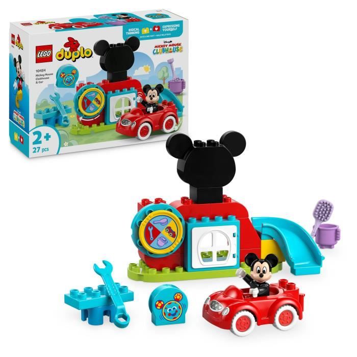 LEGO DUPLO | Disney 10454 Mickey's House and Car - Building Game 2 Years
